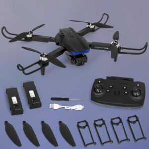 Drone pour Enfant avec Camera 1080P HD, Drone Quadricoptere FPV WiFi Telecommande, Mode sans Tete, Maintien d'Altitude, 360Flips, C