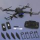 Drone pour Enfant avec Camera 1080P HD, Drone Quadricoptere FPV WiFi Telecommande, Mode sans Tete, Maintien d'Altitude, 360Flips, C