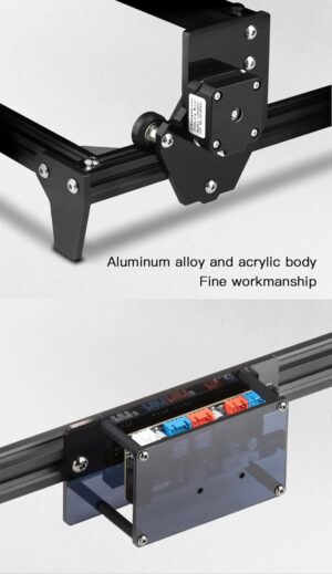 Machine de gravure laser de table 7,5-20W pour bois et cuir