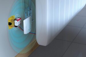 NodOn - Module Chauffage Fil Pilote Zigbee 3.0 avec mesure de consommation, gestion chauffage piece par piece, economies denergie,
