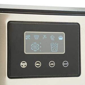 Machine à glaçons 3 en 1 glace pilée, écran LCD tactile