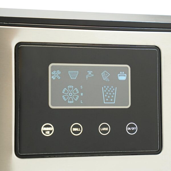 Ice Maker for Home Camping Catering 3 in 1 Shaved Ice Maker Ice Maker Ice Maker LCD Display (Touch)