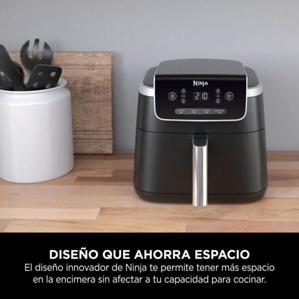 Ninja Air Fryer PRO 4.7L 1 Drawer 4-in-1 Oil Free Roast Heat Dehydrating Bake 1-2 Servings Frozen, Drawer, Nonstick Basket, 2000W, B