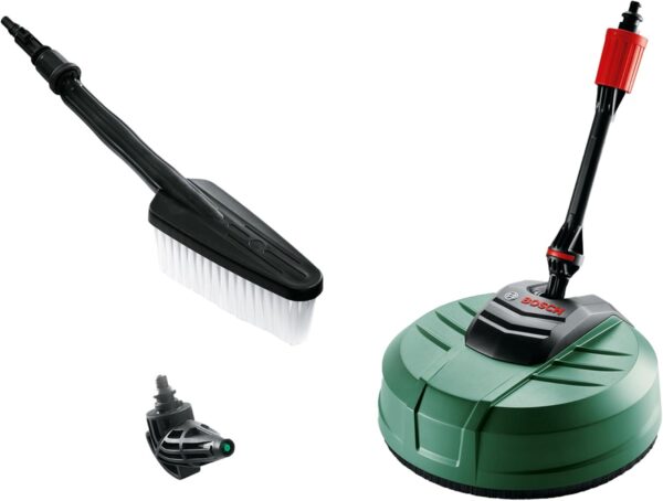 61YNchZJsSL._AC_SL1500_.jpg Bosch Home and Garden Kit de nettoyage Bosch Nettoyeur haute pression pour maison et voiture (avec nettoyeur de surfaces et patios,