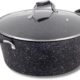 Marmite Scoville 32 cm antiadhésive 8 L avec couvercle