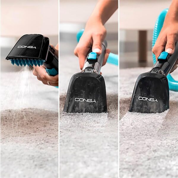 61ZiwoHRGkL._AC_SL1000_.jpg Cecotec Nettoyeur de Tapis Conga 4000 CarpetSpot Clean. Nettoyeur Vapeur 400 W, 2 Reservoirs (Eau Propre et Eau Sale), Pulverisatio