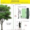 Telescopic Pruning Saw, Telescopic Pruning Saw with 8m Telescopic Handle, Manual Lopper, Garden Tools for Pruning Palm Trees Shrubs