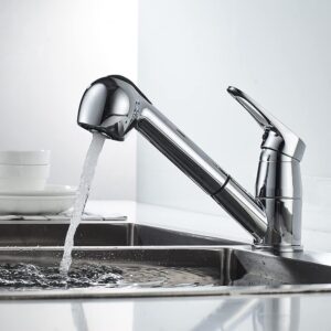 61aR-SXTOsL._AC_SL1001_.jpg Ibergrif M91209 Robinet de cuisine a tete de pulverisation de rechange Pomme de douche amovible Robinet a 2 fonctions Buse de pulver