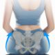 Cushion de Chaise Donut, Coussin Bouee Coccyx Ergonomique,Coussin Orthopedique Rond,Coussin coccyx pour Soulager Hemorroides,Coussin