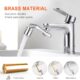 Ibergrif Embout Robinet Pivotant 1440 Mousseur Robinet 2 Jets avec Adaptateur 202224 mm pour Cuisine ou Salle de Bain, M91006