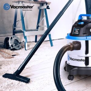 Vacmaster VQ1115S 03 Aspirateur Eau et Poussiere, Bleu, 1100 W, 15 liters, 70 decibeles