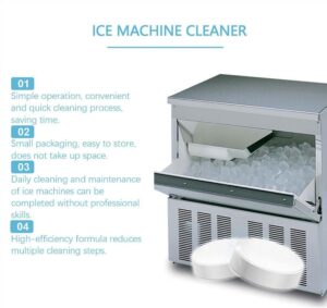 Pastilles détartrantes pour machine à glace, lot de 12