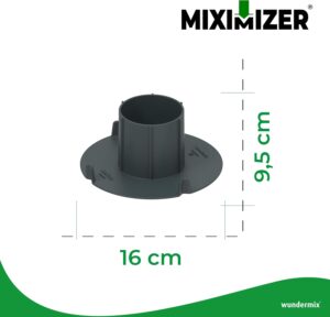 61bBF-Nk4VL._AC_SL1500_.jpg Wundermix - Miximizer Reducteur de bol pour Thermomix (TM31) Hacher, mixer reduire efficacement les aliments Made in Germany