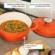 61bDzEwr8iL._AC_SL1000_.jpg Latt Home Cocotte en Fonte Ronde 26 cm - 4.8 L, Faitout Induction, Gaz et Four Avec Couvercle, Casserole Emaillee, Marmite en Fonte,