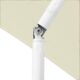 Parasol Mojawo inclinable 1,80 m beige polyester - UV
