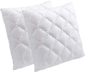 Oreillers mémoire de forme cervical 60 x 60 cm - Lot de 2