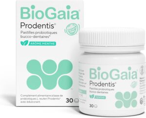 BioGaia Prodentis Pastilles Probiotiques Bucco-Dentaire Equilibre de la Flore Buccale Complement Alimentaire Contient L. Reute