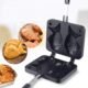 Gaufrier Antiadhesif de Moule de Gateau Casserole en Alliage D'aluminium Moule a Patisserie Ustensiles de Cuisson en Forme de Poisso