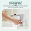 61dE2V25XwL._AC_SL1500_.jpg CREA Mitigeur de Salle de Bains Infrarouge, Robinet Lavabo Automatique a Infrarouge, Robinet Lavabo de Salle de Bains Infrarouge, Mi