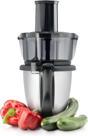 61dNYBcb8eL._AC_SL1500_.jpg Wundermix - WunderSlicer Coupe-legumes pour Thermomix (TM6, TM5, TM31) Accessoire pour raper trancher legumes et fruits dans le