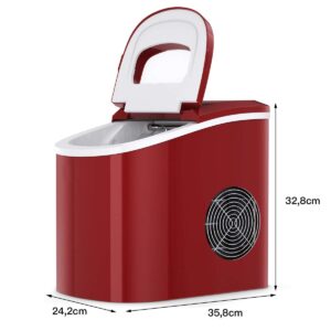 Machine à glaçons GOPLUS 12 kg/24 h, réservoir 2,2 L