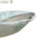 BLUE MOON Oreiller orthopedique en bambou - Oreiller en mousse a memoire de forme - Hypoallergenique - Housse amovible avec fermetur