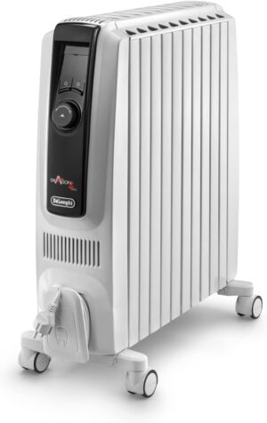 De'Longhi TRDX41025E Radiateur a huile Dragon 4, 2.5kw