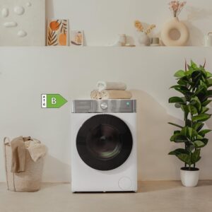 Cecotec Lave-linge Sechant 8-5 kg Chargement Frontal Bolero WashDry 8580 Inverter B. 1400 trmin, 16 Programmes, Moteur Inverter Pl