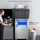 Machine à glaçons VEVOR 204 kg/24 h, tête inox autonettoyante