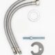 Edge Robinet mitigeur moderne chrome pour salle de bain Robinet a levier unique avec design carre, construction en laiton durable,