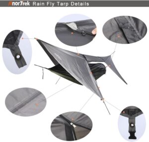 Hamac de camping AnorTrek double avec moustiquaire