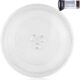 WinGluge Plateau Micro Onde 24.5cm, Assiette Tournante en Verre Type Y pour Micro-ondes, Plateau Tournant pour Micro Ondes et Possed
