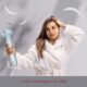 QL Mini Seche-cheveux Portable,Seche Cheveux de Voyage,3 Temperatures 2 Speeds,Concentrator Included,Compact Leger Hair Dryer pour