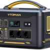 VTOMAN Jump 2200 Portable Electric Station 2200W, 1548Wh Solar Generator, LiFePO4 Battery with Car Battery Booster, Input Power Incr