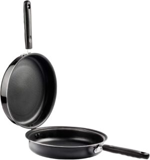 Vier 300 Poele a omelettes a induction en aluminium 24 cm
