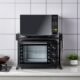 Support micro-ondes extensible Glit 2 niveaux charge lourde
