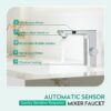 61j51ZCHMWL._AC_SL1500_.jpg CREA Mitigeur de Salle de Bains Infrarouge, Robinet Lavabo Automatique a Infrarouge, Robinet Lavabo de Salle de Bains Infrarouge, Mi