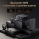 4K Video Projector1100 ANSIGoogle TV Official Netflix, Auto FocusKeystone Video Projector, WiFi Bluetooth Portable Video Proje