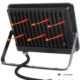 Lepro Projecteur LED Exterieur 50W 2 Pieces, 4250LM Spot Led , 5000K Blanc Froid , IP65 Etanche Eclairage de Securite, Projecteur po