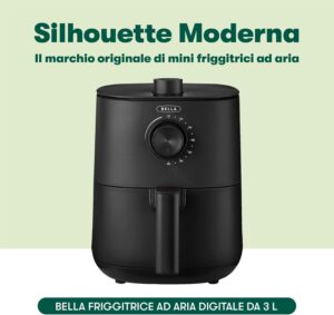 61jaG8xT8YL._AC_SL1500_.jpg Friteuse sans huile 3L BELLA 5-en-1 antiadhésive amovible