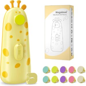 Lime à ongles bébé électrique Megainvo faible bruit