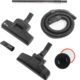 Akitas C10T 850W Aspirateur sans Sac Cylindre daspirateur avec Wessel Werk Allemand Grande Brosse rotative a tete Turbo de 28 cm de