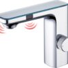 61jqRQX4uAL._AC_SL1500_.jpg CREA Mitigeur de Salle de Bains Infrarouge, Robinet Lavabo Automatique a Infrarouge, Robinet Lavabo de Salle de Bains Infrarouge, Mi