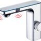 CREA Mitigeur de Salle de Bains Infrarouge, Robinet Lavabo Automatique a Infrarouge, Robinet Lavabo de Salle de Bains Infrarouge, Mi