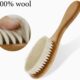 Lot De 3 Brosses A Cheveux Personnalisees For Bebe, Brosse Et Peigne En Bois, Brosse De Massage De Tete For Bebe, Nouveau-ne Bapteme