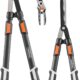 Cisailles de jardin VonHaus x3, manches télescopiques