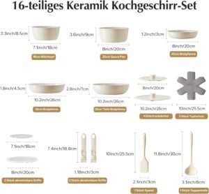 61lNJQ1VLFL._AC_SL1500_.jpg Batterie de cuisine céramique antiadhésive 16 pièces