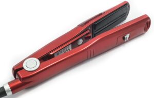Lisseur a vapeur professionnel, a technologie ionique, avec revetement en tourmaline, max 200 C