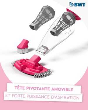 BWT Pool vacuum BC50 Effective cleaning of above-ground pools and pools up to 25 m3 Cordless operation with maximum freedom of m