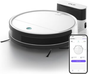 Aspirateur robot OKP silencieux 3 modes pour poils et tapis